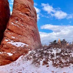 We feel so privileged to have seen Arches in the snow