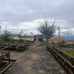 Plaza de Armas de Huancas.