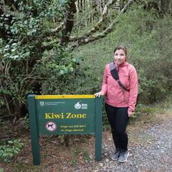 Schade, dass Kiwis nachtaktiv sind.... keine chance auf Sichtung!