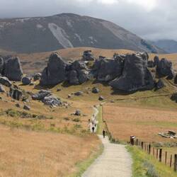 Castle hill- wichtiger Ort für Maori und Drehort von narnia