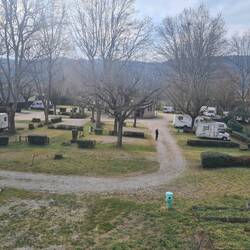Der Stellplatz am Freibad