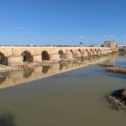 Roman Bridge of Cordoba. Apparently featured in Season 5 of GoT.