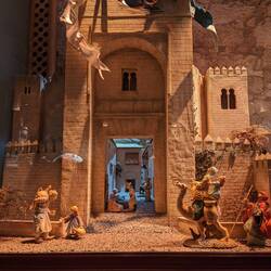 Diorama of what Moorish Codorba may have looked like