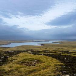 One of the many inlets of East Falkland Island.