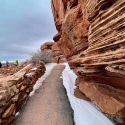 The walkway to another view point