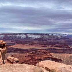 The roads down in the Canyonlands give you a good perspective of how vast this area is