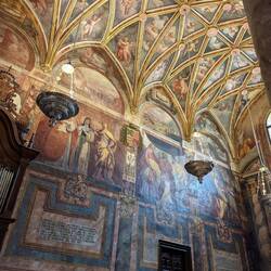 Walls of the side Chapel