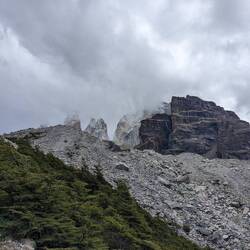 Torres Del Paine clouded