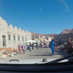 Markt in "Foum El Hassane"