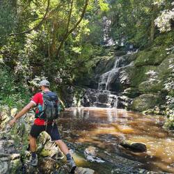 Noch eine Wanderung mit Flussüberquerung 😍