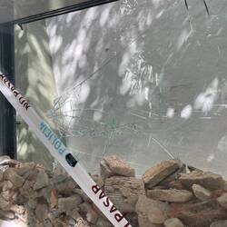 Sadly, the memorial the day we were there