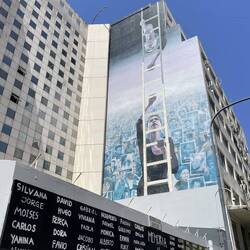 The location of the head Rabbi and major Jewish offices and JCC- may we meet someday in peace