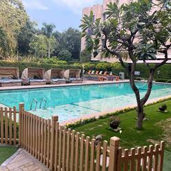 Pity I never got to swim in this pool the three times we stayed here!