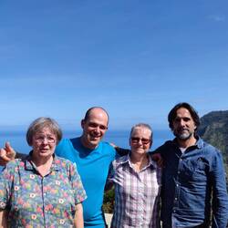 Regina, Samuel, ich und Ilidio, der Fahrer