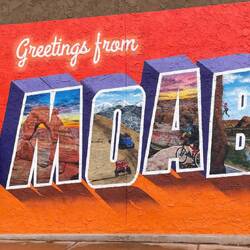 Dave and the Moab sign