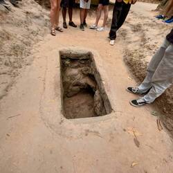 Eingang zu den Tunnels