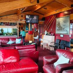 Man, war das gemütlich im Restaurant/Barbereich unseres Hotels .