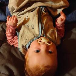 Und da war der Tag so aufregend, dass Marie gaaanz lange aufbleiben wollte.