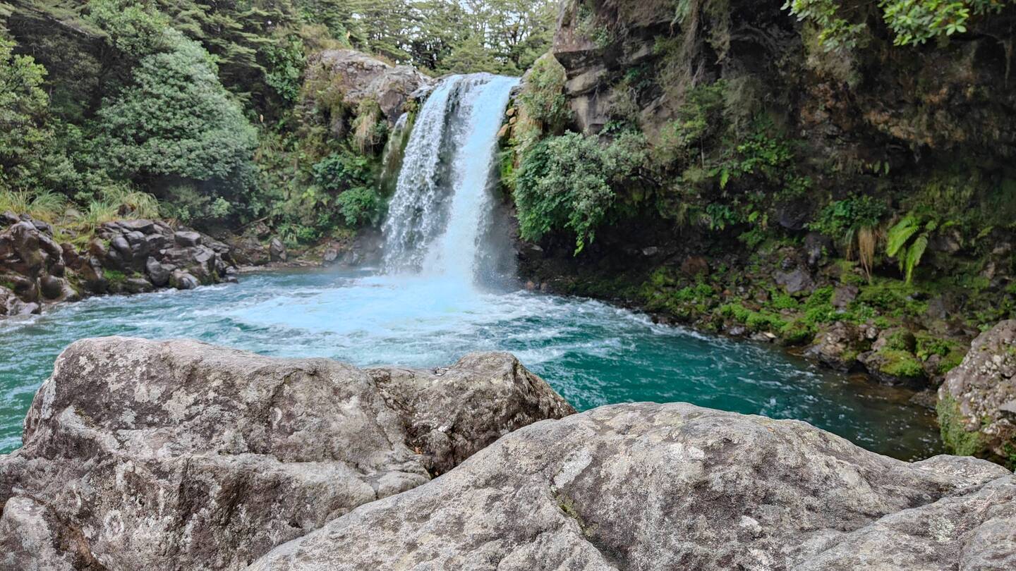 Die Tawhai Falls.