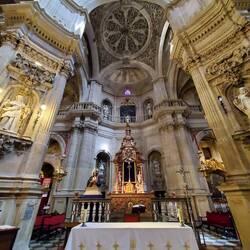 Interior of the Sagrario Parish