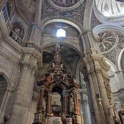 Main altar of the Sagrario Parish