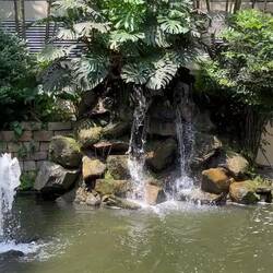 The property is beautifully landscaped