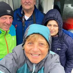 Norbert, Irina und wir.