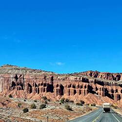These hills were mined for uranium many years ago