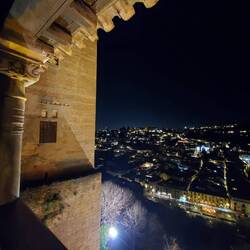 Granada at night
