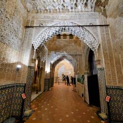 A hallway of the Nasrid Palace