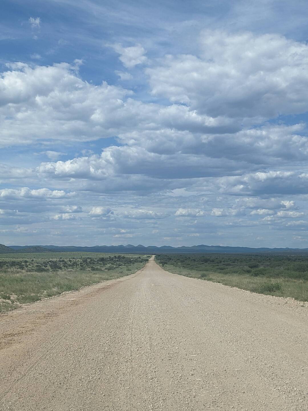 The road to Etosha