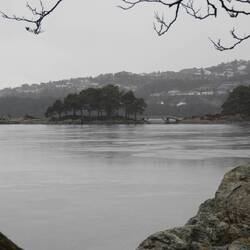 Scenery around Grieg's home