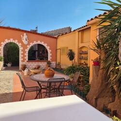 Blick in einen Innenhof