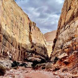 The cliffs are awe inspiring