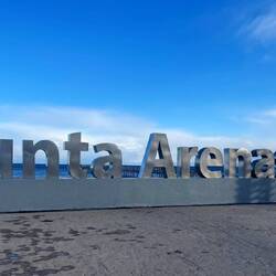 An der Uferpromenade von Punta Arenas