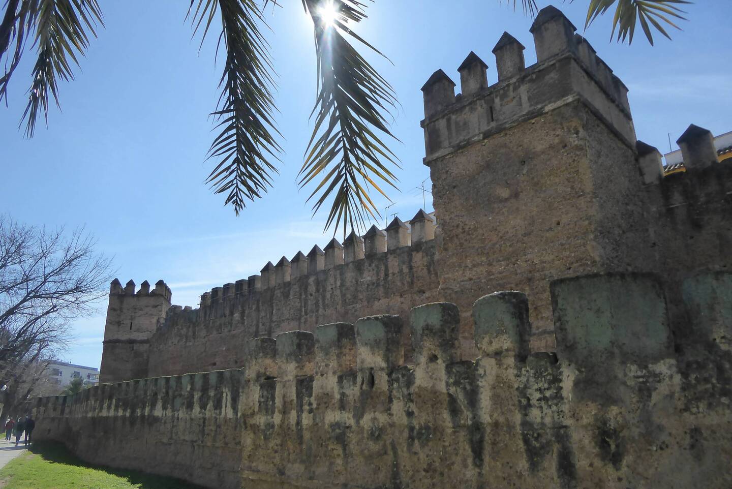 Roman wall with Arab additions