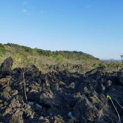 Überreste voml etzten Ausbruch