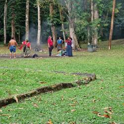 Nachfahren der Maya bei spiritueller Zeremonie