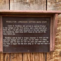 The story of the barn