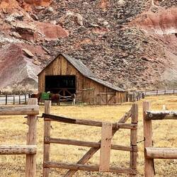 Hard to believe this barn was built in the 1800's