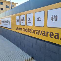 Einfahrt zum Stellplatz