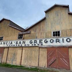 Das grosse Gelände der Estancia. Es wurde Schafzucht betrieben.