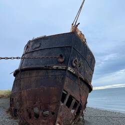 Zurück zu den Falklandinseln wurde Holz transportiert.