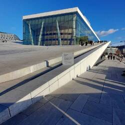 The Opera house - walked to the top