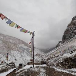 Da saßen wir zum Glück schon drinnen