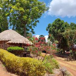 Gartenanlage des Hotels