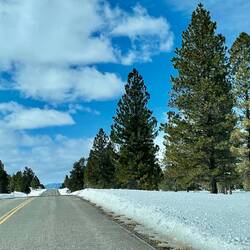 On the road to Bryce Canyon