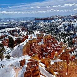 The next stop in the distance, Inspiration Point