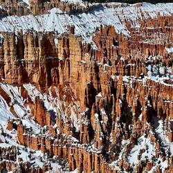 Close up of the hoodoos