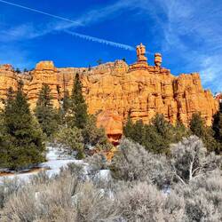 The rocks on the outskirts of Red Canyon